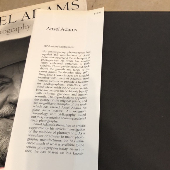 Vintage 2nd Edition Collection of Ansel Adams Book 1972 - Picture 3 of 7